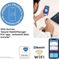 Умные напольные весы Beurer BF880 Wi-Fi - Превью изображения №6 — Интернет-магазин Time-Shop