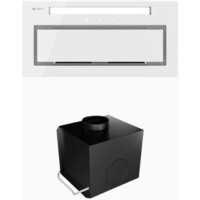 Кухонная вытяжка Globalo Silentio 60.2 White + Turbina TW 1.2 - Превью изображения №2 — Интернет-магазин Time-Shop
