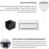 Кухонная вытяжка Globalo Silentio 60.2 White + Turbina TW 1.2 - Превью изображения №3 — Интернет-магазин Time-Shop