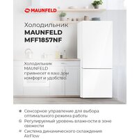 Холодильник MAUNFELD MFF185NFBG - Превью изображения №17 — Интернет-магазин Time-Shop