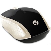 Мышь HP Wireless Mouse 200 (черный/золотистый) - Превью изображения №2 — Интернет-магазин Time-Shop
