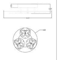 Припотолочная люстра Escada 10272/6LED (белый) - Превью изображения №4 — Интернет-магазин Time-Shop