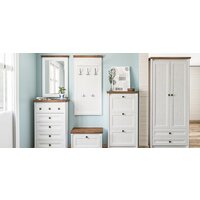 Тумба Мебель Неман Тиволи МН-035-04 (белый структурный-дуб стирлинг) - Превью изображения №3 — Интернет-магазин Time-Shop