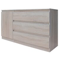 Тумба Евва Турин ТР-1D3S/S (дуб сонома) - Превью изображения №5 — Интернет-магазин Time-Shop