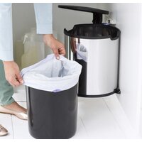 Мусорное ведро Brabantia Built in Bin 15 л (белый) - Превью изображения №6 — Интернет-магазин Time-Shop