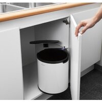 Мусорное ведро Brabantia Built in Bin 15 л (белый) - Превью изображения №8 — Интернет-магазин Time-Shop