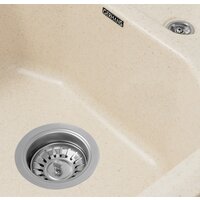 Кухонная мойка Gerhans E08 (бежевый) - Превью изображения №4 — Интернет-магазин Time-Shop