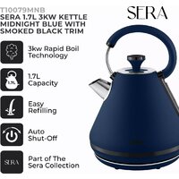 Электрический чайник Tower Sera T10079MNB - Превью изображения №3 — Интернет-магазин Time-Shop