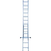 Лестница-стремянка Новая высота NV 122 алюминиевая двухсекционная 2x12 ступеней - Превью изображения №5 — Интернет-магазин Time-Shop
