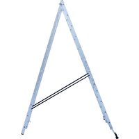 Лестница-стремянка Новая высота NV 122 алюминиевая двухсекционная 2x12 ступеней - Превью изображения №4 — Интернет-магазин Time-Shop