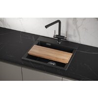 Кухонная мойка Granula ES-5201 (шварц) - Превью изображения №3 — Интернет-магазин Time-Shop