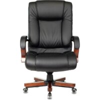 Офисное кресло Бюрократ T-9925WALNUT (черный) - Превью изображения №2 — Интернет-магазин Time-Shop