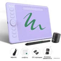 Графический планшет Parblo Intangbo S (сиреневый) - Превью изображения №8 — Интернет-магазин Time-Shop