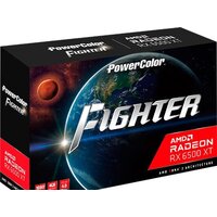 Видеокарта PowerColor Fighter Radeon RX 6500 XT 4GB GDDR6 AXRX 6500 XT 4GBD6-DH/OC - Превью изображения №5 — Интернет-магазин Time-Shop