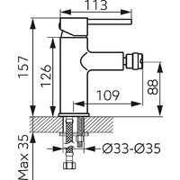 Смеситель Ferro Fiesta BFI6G - Превью изображения №3 — Интернет-магазин Time-Shop