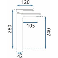 Смеситель Rea Hass Chrome B6207 - Превью изображения №6 — Интернет-магазин Time-Shop