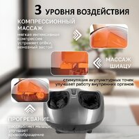 Массажер для ног Atlanta ATH-6366 (серый) - Превью изображения №3 — Интернет-магазин Time-Shop