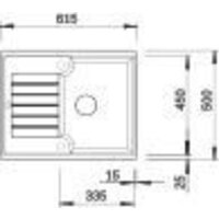 Кухонная мойка Blanco Zia 40 S 527378 (вулканический серый) - Превью изображения №3 — Интернет-магазин Time-Shop