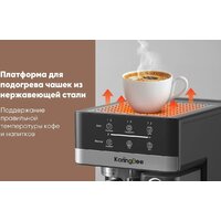 Рожковая кофеварка KaringBee CM5340 - Превью изображения №4 — Интернет-магазин Time-Shop