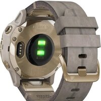 Умные часы Garmin Fenix 6S Pro Solar (светло-золотистый, замша) - Превью изображения №3 — Интернет-магазин Time-Shop