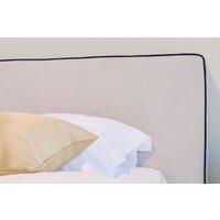 Кровать Ангстрем Милагро спальня с ПМ Малага-811.26 (М) (Simple 29/кашемир серый/оМ02) - Превью изображения №8 — Интернет-магазин Time-Shop