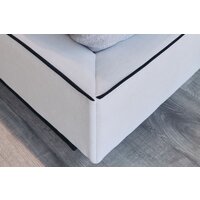 Кровать Ангстрем Милагро спальня с ПМ Малага-811.26 (М) (Simple 29/кашемир серый/оМ02) - Превью изображения №11 — Интернет-магазин Time-Shop