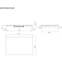 Варочная панель Elica Ratio 804 Plus PRF0183912 - Превью изображения №6 — Интернет-магазин Time-Shop