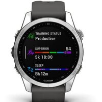 Умные часы Garmin Fenix 7S (серебристый/графитовый) - Превью изображения №2 — Интернет-магазин Time-Shop