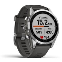 Умные часы Garmin Fenix 7S (серебристый/графитовый) - Превью изображения №3 — Интернет-магазин Time-Shop