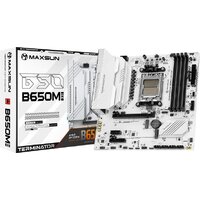 Материнская плата Maxsun Terminator B650M WiFi Ice - Превью изображения №2 — Интернет-магазин Time-Shop