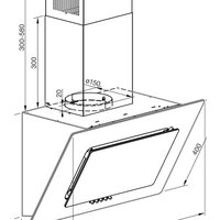 Кухонная вытяжка Graude DHE 50.1 W - Превью изображения №2 — Интернет-магазин Time-Shop
