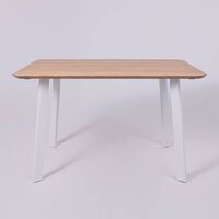 Кухонный стол ОКА Майон 120x80x74 (дуб натуральный/белый) - Превью изображения №10 — Интернет-магазин Time-Shop