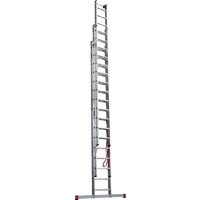 Лестница-стремянка Новая высота NV 523 трёхсекционная индустриальная 3x16 ступеней - Превью изображения №4 — Интернет-магазин Time-Shop