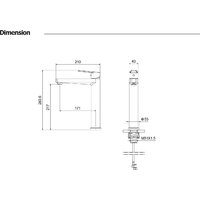 Смеситель Aquatek Lugano AQ1704CR - Превью изображения №5 — Интернет-магазин Time-Shop