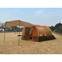 Кемпинговая палатка LanYu 1125 (коричневый/желтовато-коричневый/оранжевый) - Превью изображения №4 — Интернет-магазин Time-Shop