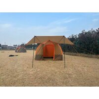 Кемпинговая палатка LanYu 1125 (коричневый/желтовато-коричневый/оранжевый) - Превью изображения №3 — Интернет-магазин Time-Shop