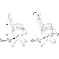 Офисное кресло Бюрократ CH-993/M01 (черный) - Превью изображения №6 — Интернет-магазин Time-Shop