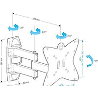 Кронштейн для телевизора Holder LCDS-5038 New - Превью изображения №2 — Интернет-магазин Time-Shop