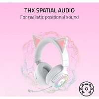 Наушники Razer Kraken Kitty V3 Pro (белый) - Превью изображения №9 — Интернет-магазин Time-Shop