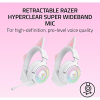 Наушники Razer Kraken Kitty V3 Pro (белый) - Превью изображения №11 — Интернет-магазин Time-Shop