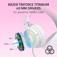 Наушники Razer Kraken Kitty V3 Pro (белый) - Превью изображения №8 — Интернет-магазин Time-Shop