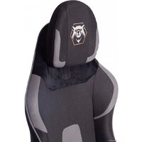 Игровое (геймерское) кресло TetChair iBear (ткань черный/серый) - Превью изображения №12 — Интернет-магазин Time-Shop