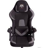 Игровое (геймерское) кресло TetChair iBear (ткань черный/серый) - Превью изображения №8 — Интернет-магазин Time-Shop