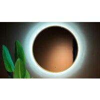  Silver Mirrors Зеркало Monaco Gold D100 LED-00002767 - Превью изображения №5 — Интернет-магазин Time-Shop