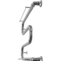 Полотенцесушитель Granula М-образный с 2-мя полками 50х60 см - Превью изображения №2 — Интернет-магазин Time-Shop