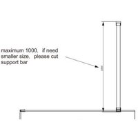 Душевая стенка Ambassador Walk-in 15031104 120 - Превью изображения №8 — Интернет-магазин Time-Shop