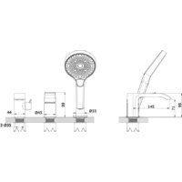 Смеситель Vieir V343532-F - Превью изображения №2 — Интернет-магазин Time-Shop