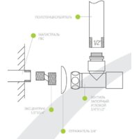 Полотенцесушитель Ukko Мэрит П21 (8-7-6) - Превью изображения №3 — Интернет-магазин Time-Shop
