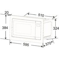 Микроволновая печь Haier HMX-BTG259LX - Превью изображения №6 — Интернет-магазин Time-Shop