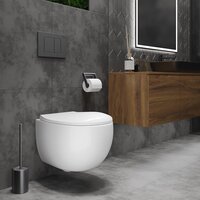 Унитаз подвесной Roxen EGG 530170-01 Rimless Soft Close NC - Превью изображения №5 — Интернет-магазин Time-Shop